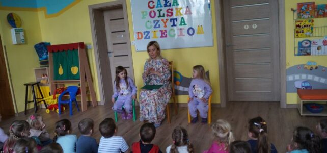 Kontynuacja akcji „Cała Polska czyta dzieciom”.