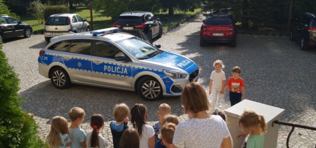 Spotkanie z funkcjonariuszami policji. Spotkanie z funkcjonariuszami policji.