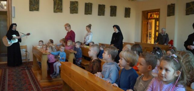 Msza święta z udziałem dzieci. Msza święta z udziałem dzieci.