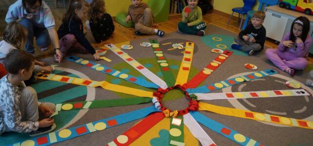 „Wiatrak matematyczny” w grupie starszej. „Wiatrak matematyczny” w grupie starszej.