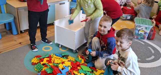 Dzień pracusia u starszaków.